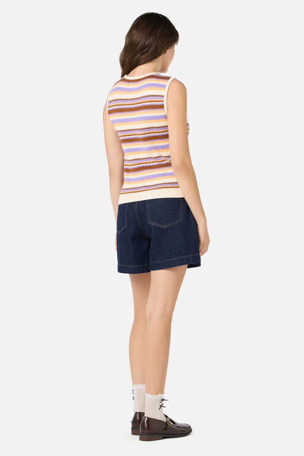 Sunset Stripe Knit Tank - Image 5