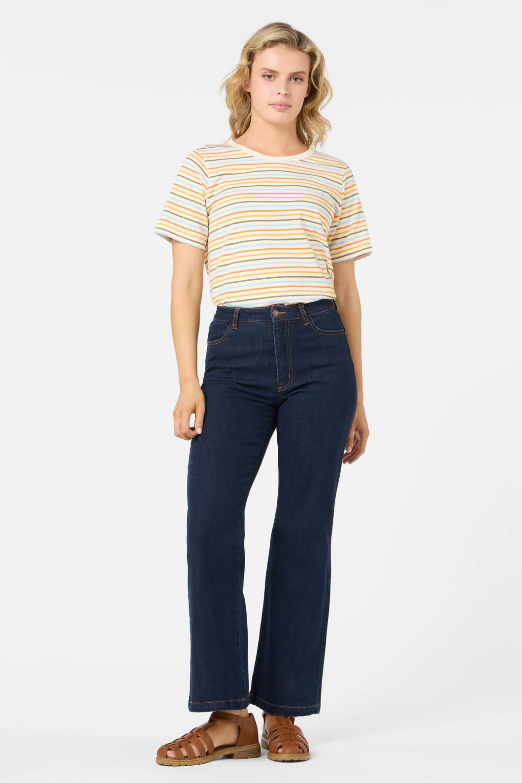 Susie Retro Stripe Tee - Image 10