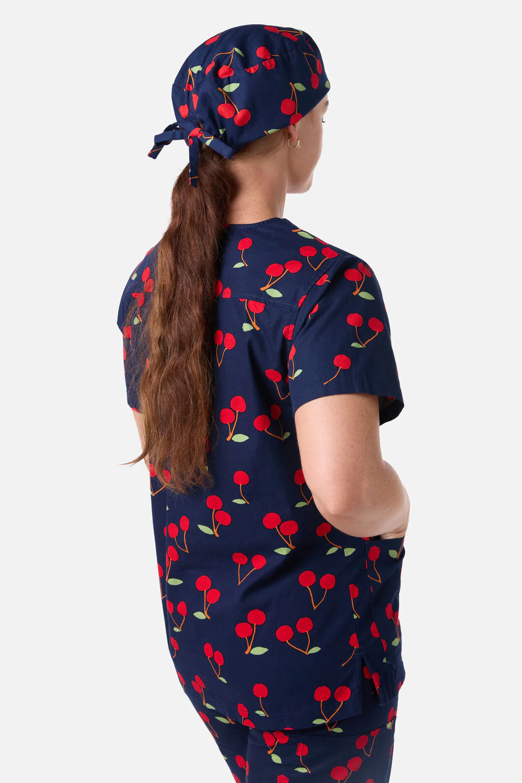 Sweet Cherry Scrub Hat - Image 2