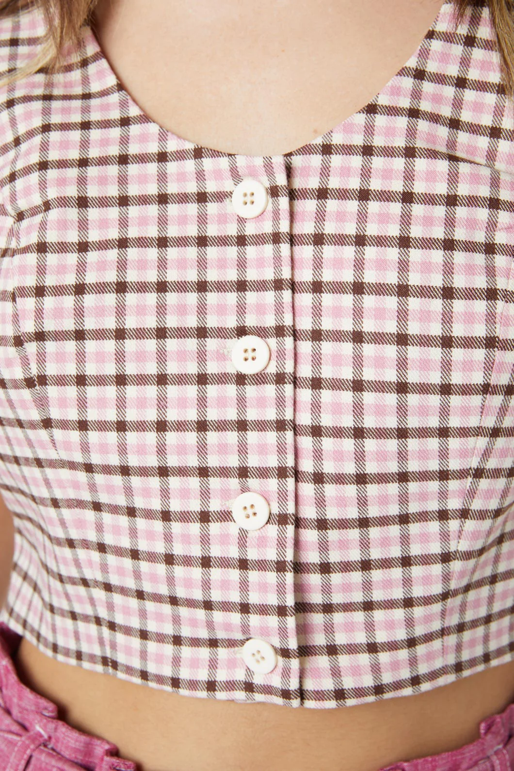 Teigen Check Top - Image 10